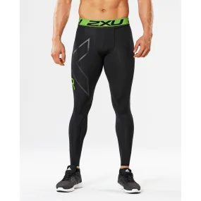 2XU Men's Refresh Recovery Tights - Black/Nero