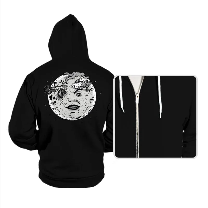 A Bike To The Moon! - Hoodies