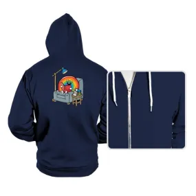 A Rainbow Reading - Hoodies