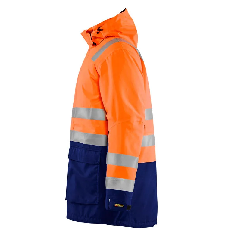 Blaklader Hi Vis Lined Parka Jacket  4495 - 1987