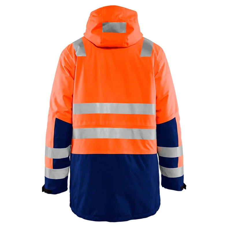 Blaklader Hi Vis Lined Parka Jacket  4495 - 1987