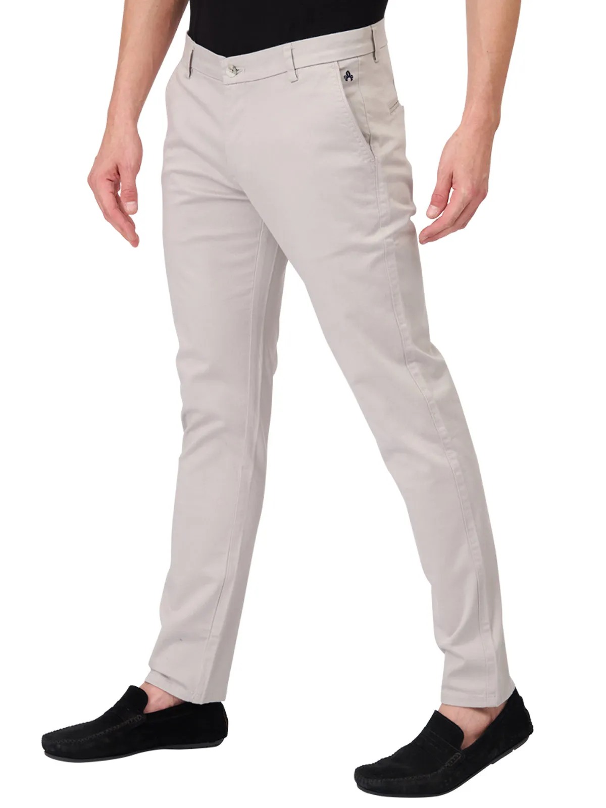 Cotton Trouser Grey Light  ( GBTMK 7656)