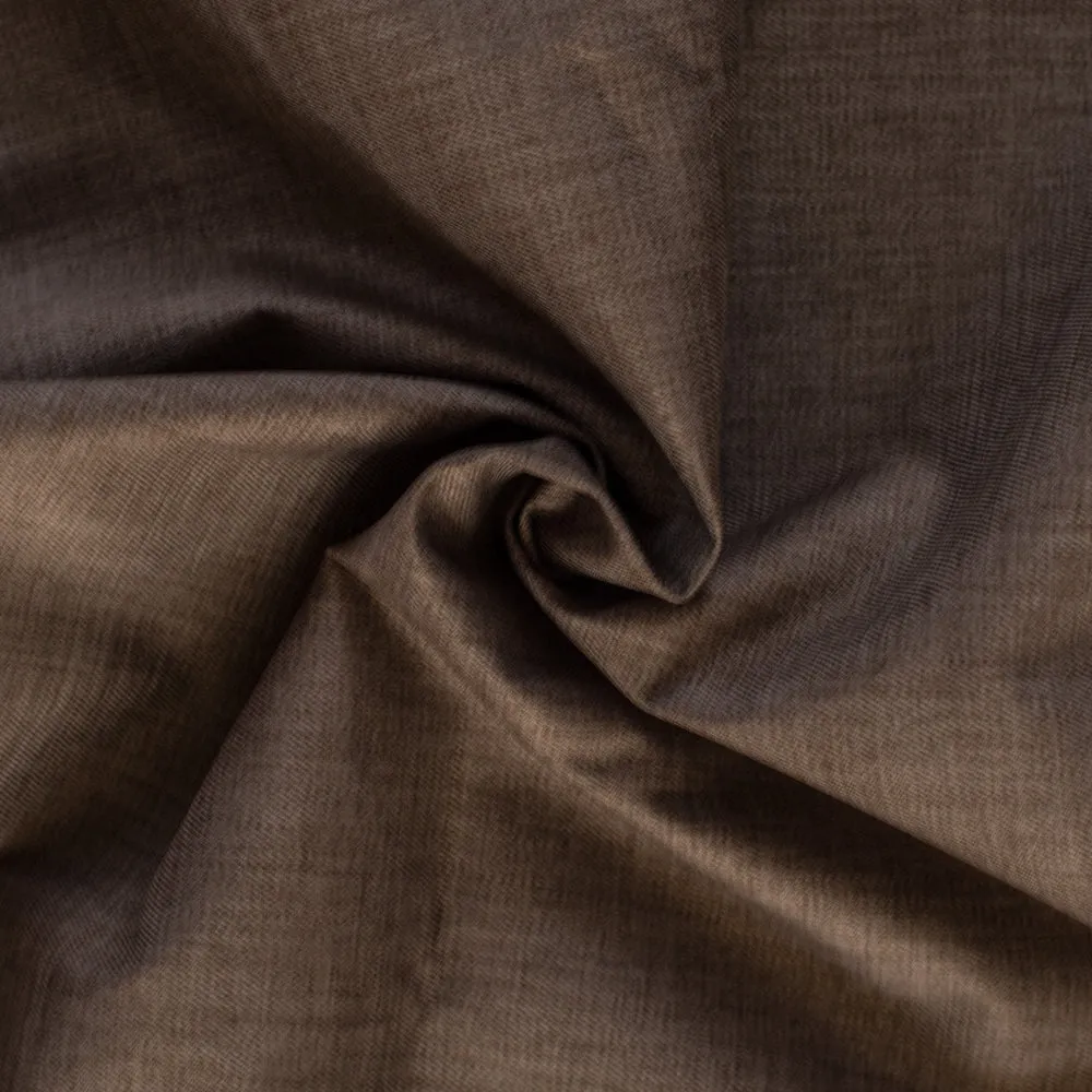 DERMOFLEX nylon for sports coat - Twill - Chocolate