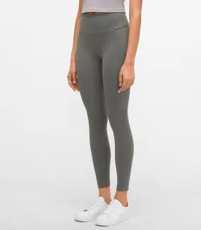 Easy Stretch 7/8 *Seamless  Leggings in Moss Green