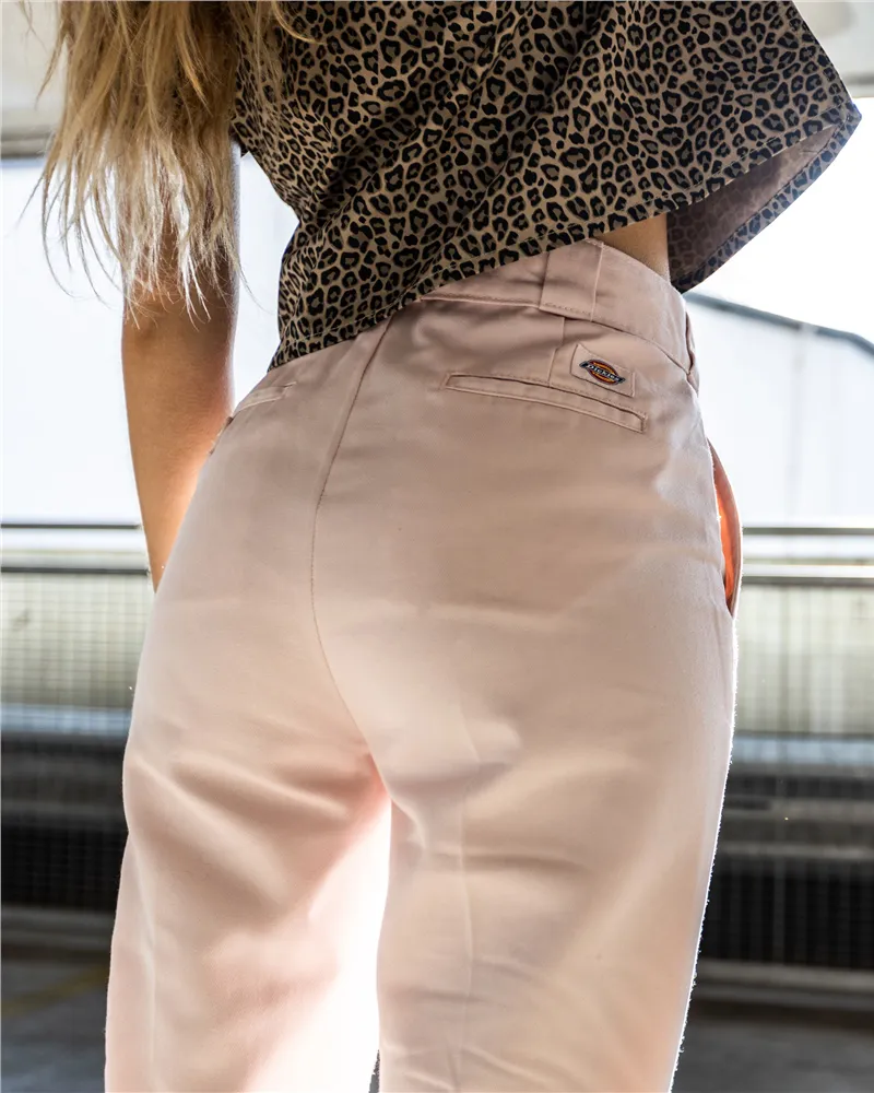 Elizaville Trousers in Light Pink