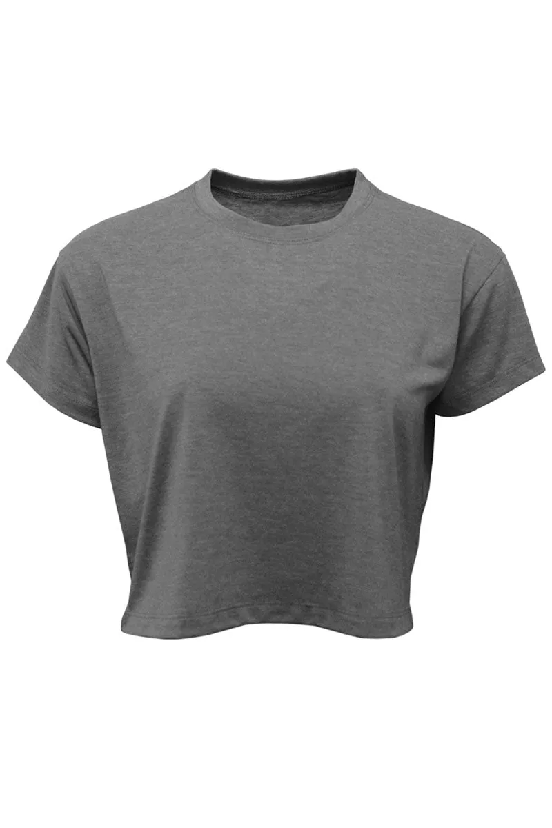 Houston Livestock Women's Soft-Tek Blend Crop T-Shirt