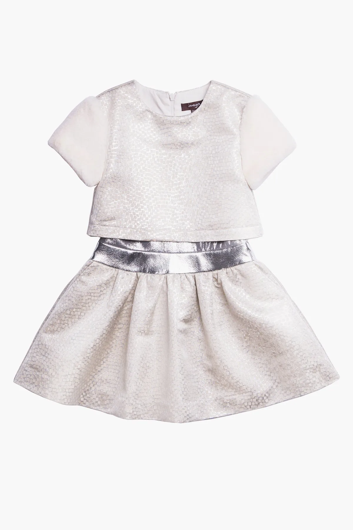 Imoga Miranda Girls Dress - Neige