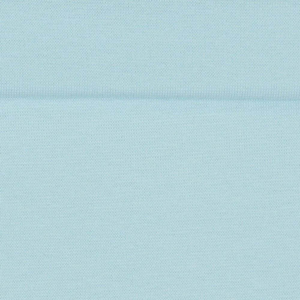 Light Blue Organic Tubular Cuff Ribbing