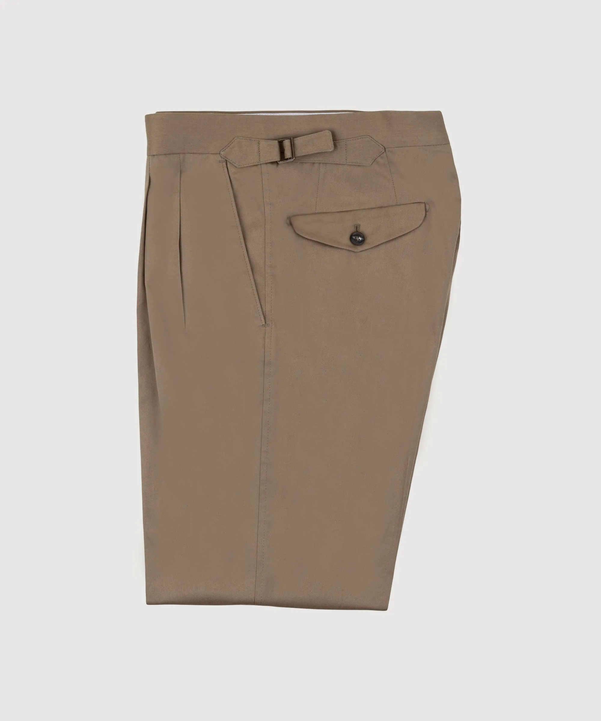 Light Pleated Dinner Trousers