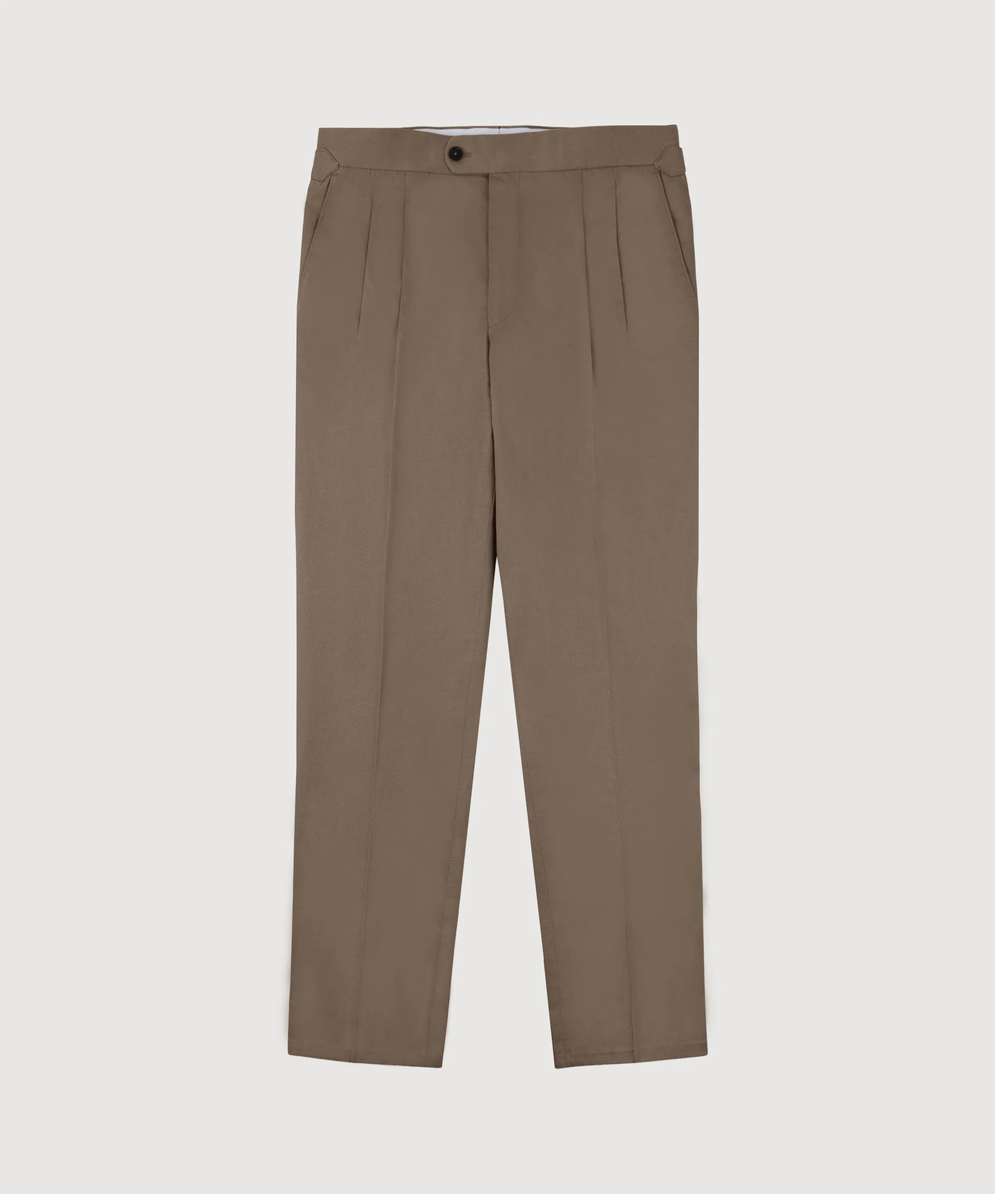 Light Pleated Dinner Trousers