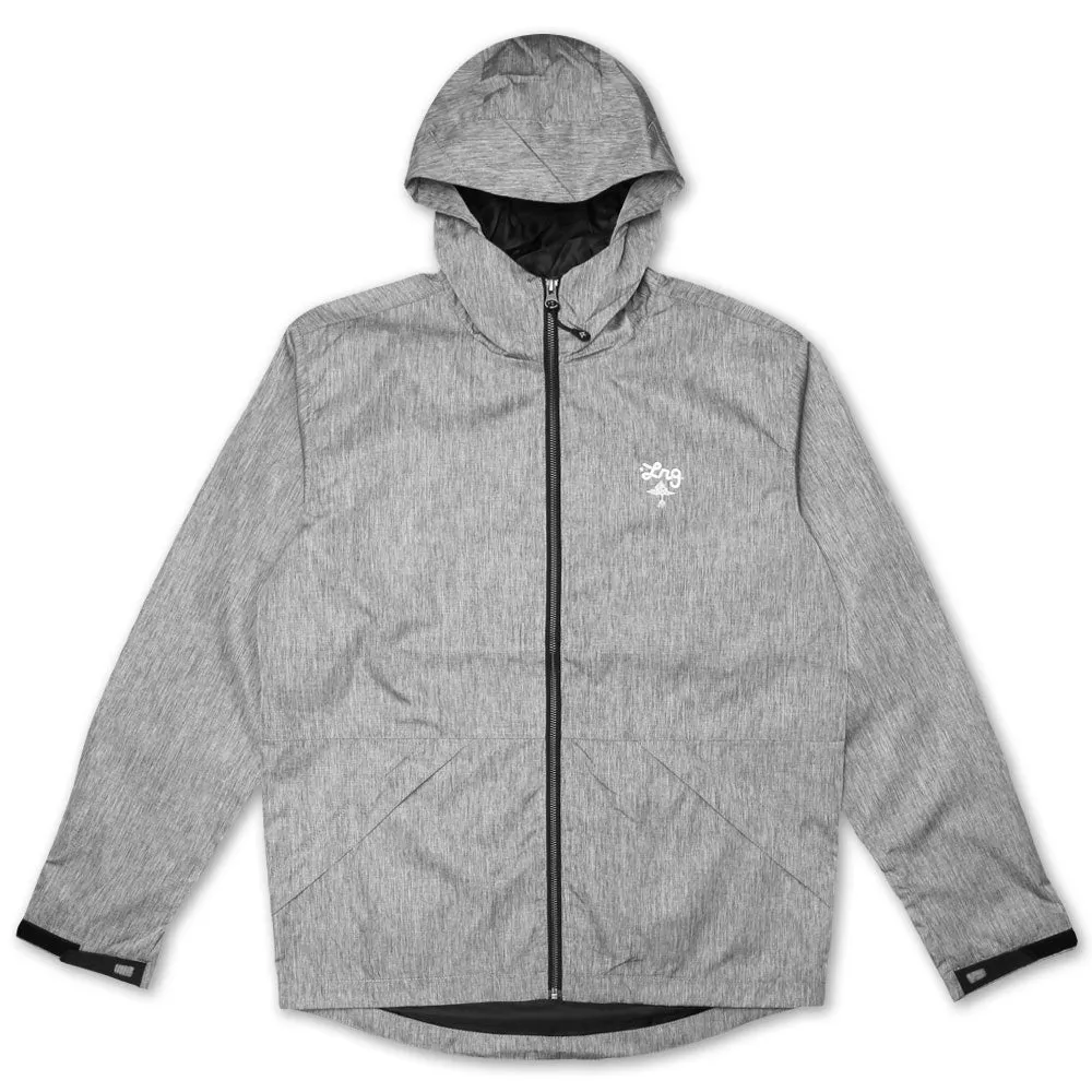 Lrg RC Windbreaker Jacket Grey Black