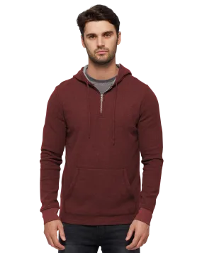 MILTON BRUSHED THERMAL 1/4-ZIP HOODIE