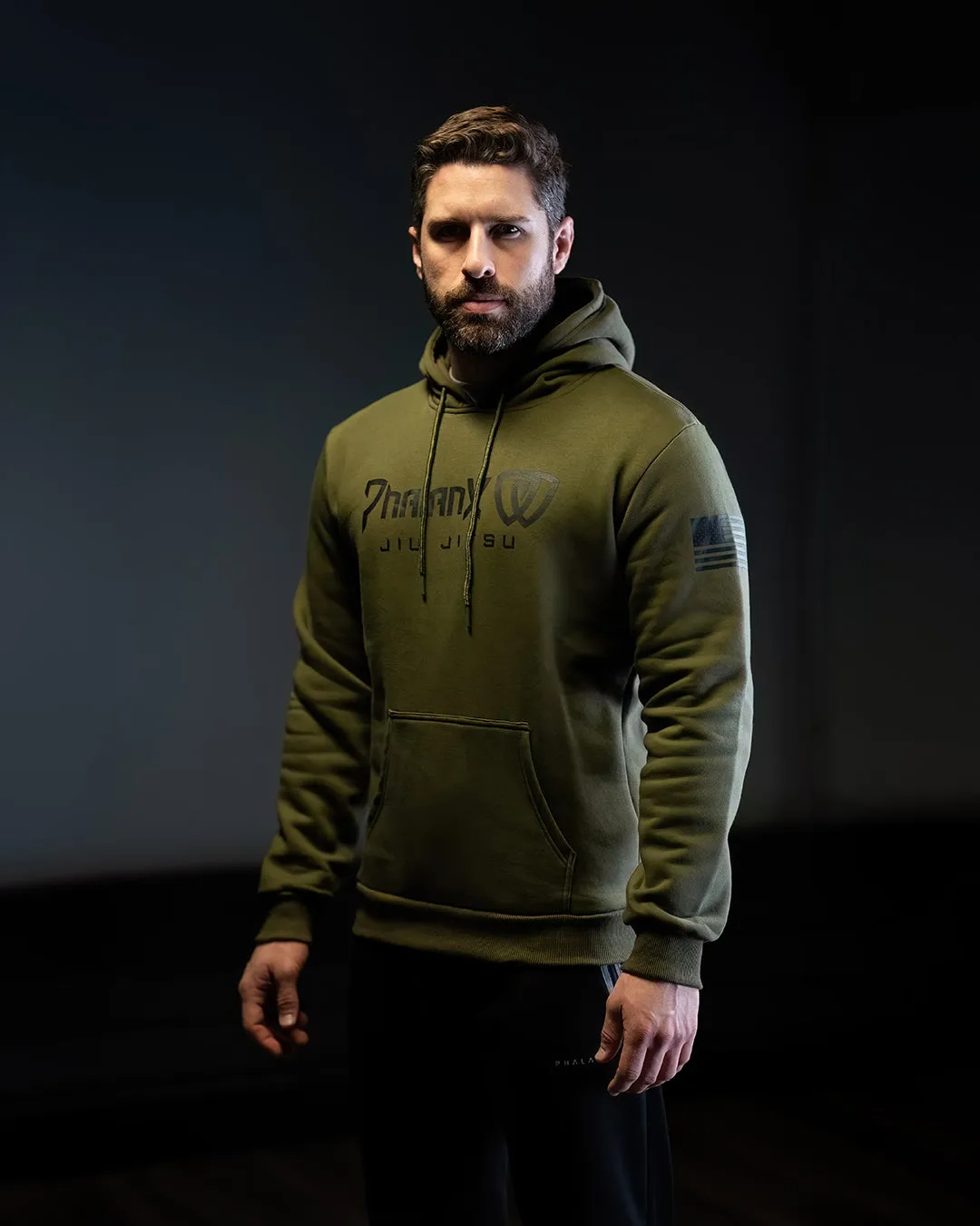 PHALANX SOLDIER ONE HOODIE | MILITARY GREEN