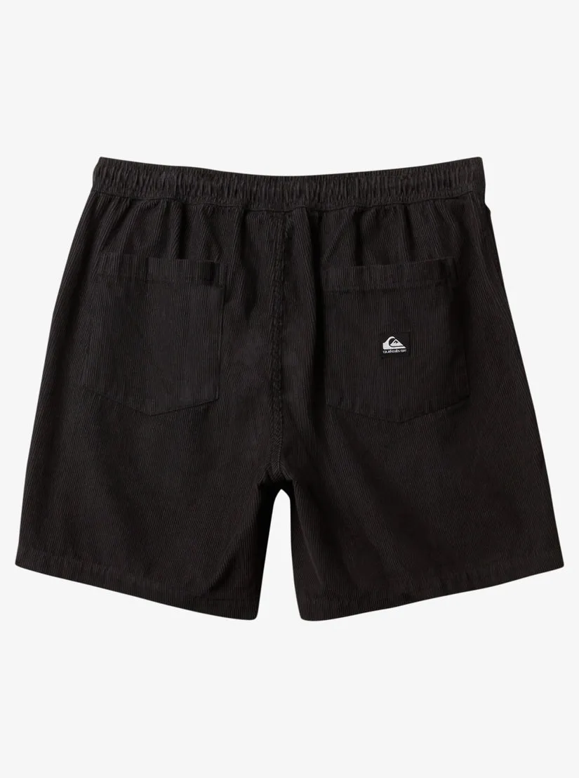 Quiksilver Taxer Corduroy Shorts - TARMACK