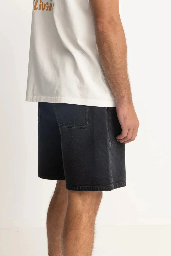 Rhythm Essential Short - WORN BLACK