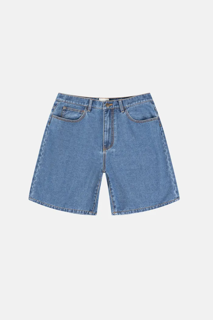 Rhythm Turnback Short - Dark  Blue