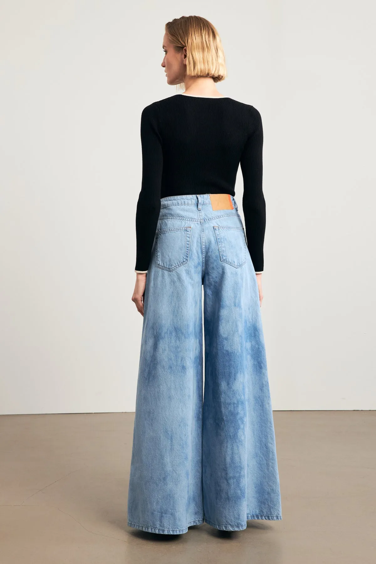 Setre Wide Leg Jeans Light Blue