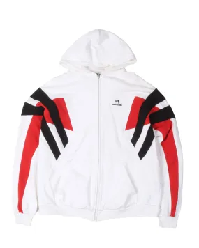 Sporty B Zip-Up Tracksuit Hoodie