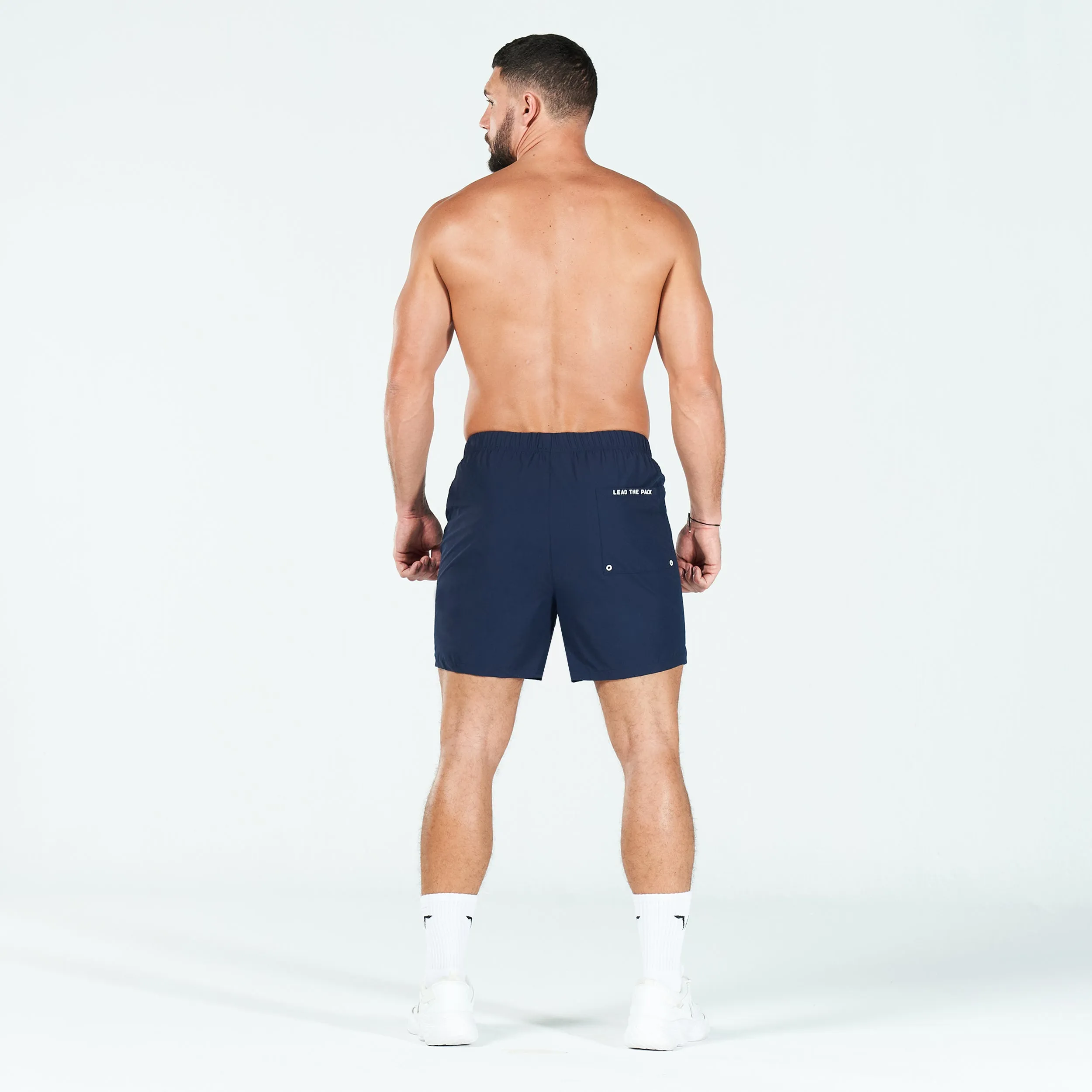 Statement Quick-dry Shorts - Navy