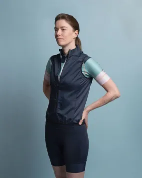 Stop The Wind Cycling Vest - Twilight Navy