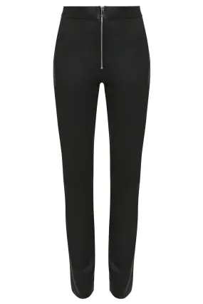 Stretch Leather Leggings