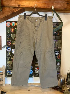 Trousers, Patagonia, 100% Organic Cotton Work Trousers, Light Brown, Size 38 US