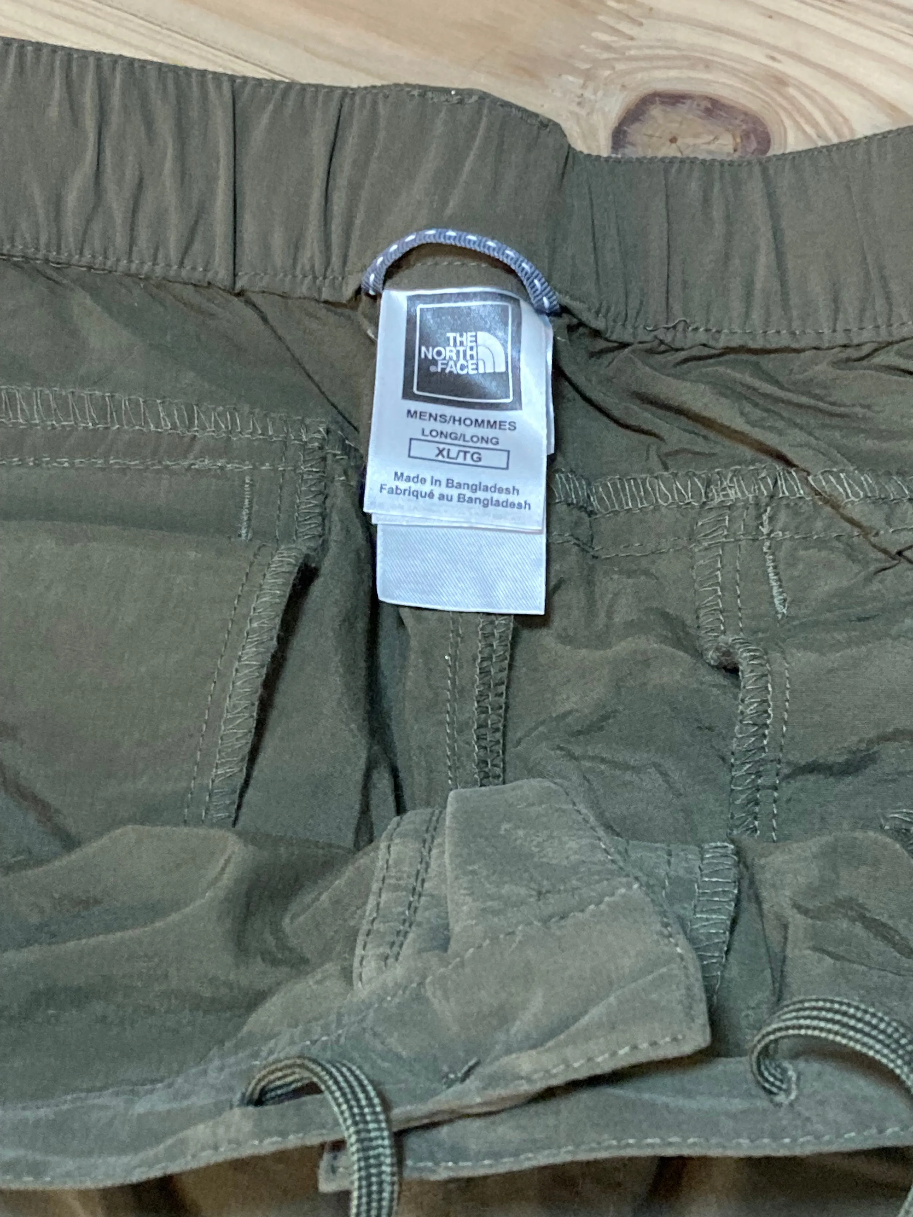 Trousers, The North Face, Light Weight Zipper Legs Hiking Pants, Size 38 US